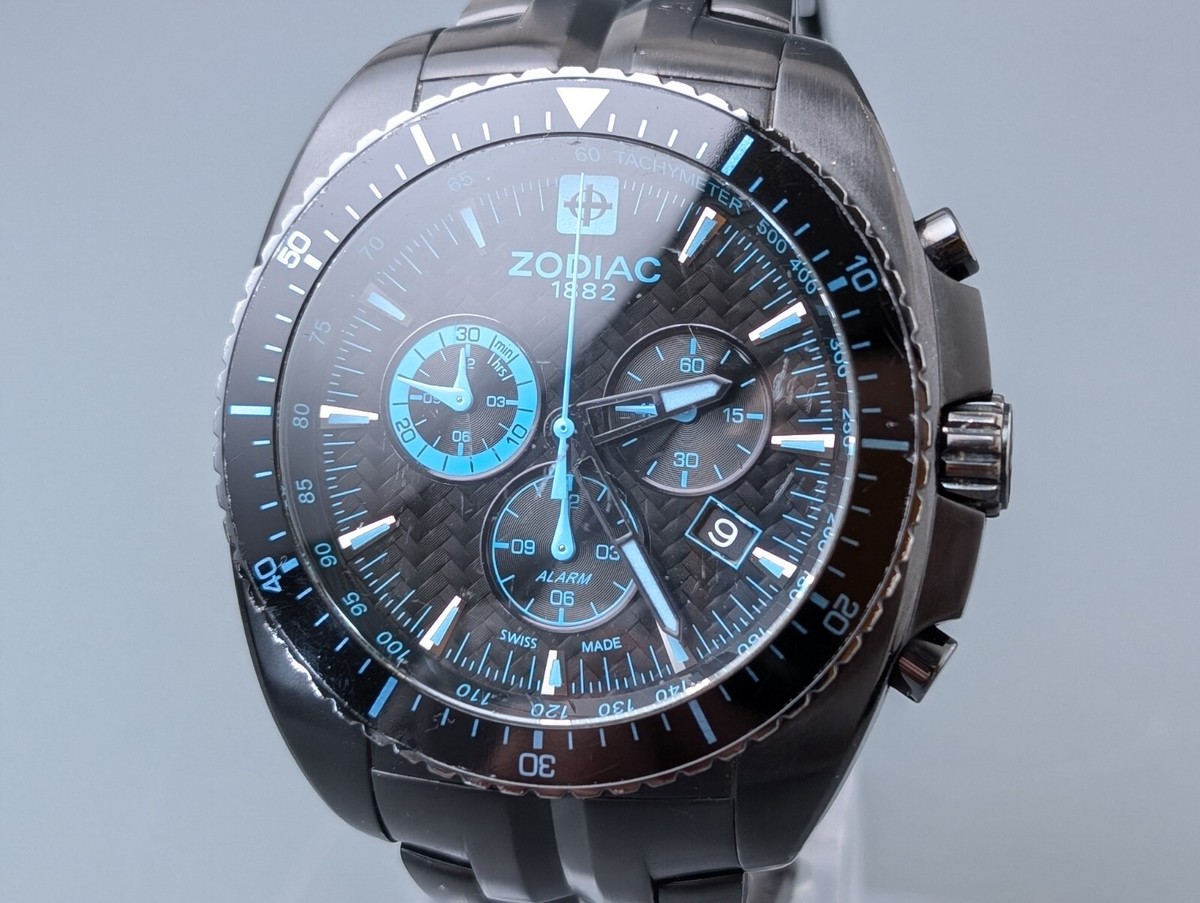Zodiac Speed Dragon ZO5532 Chronograph Blue Dial Quartz Men's