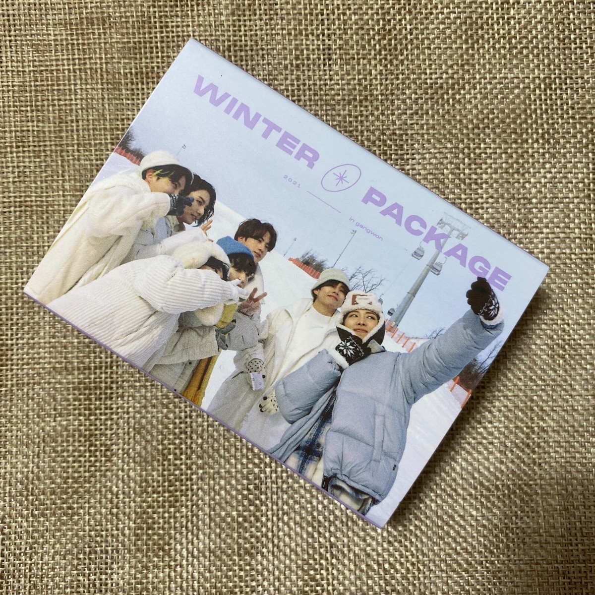 BTS [ Winter Package 2021 Mini Photo Box ] Photocard / New, Rare