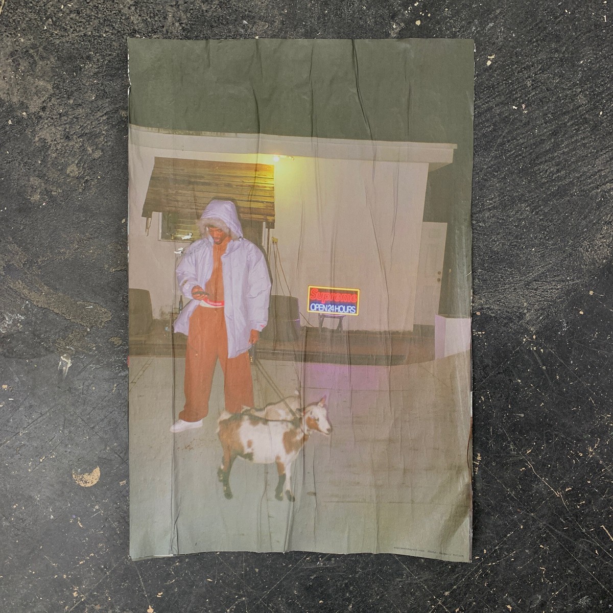 Supreme New york Tyshawn Jones Harmony Korine Sun Damage Wheat