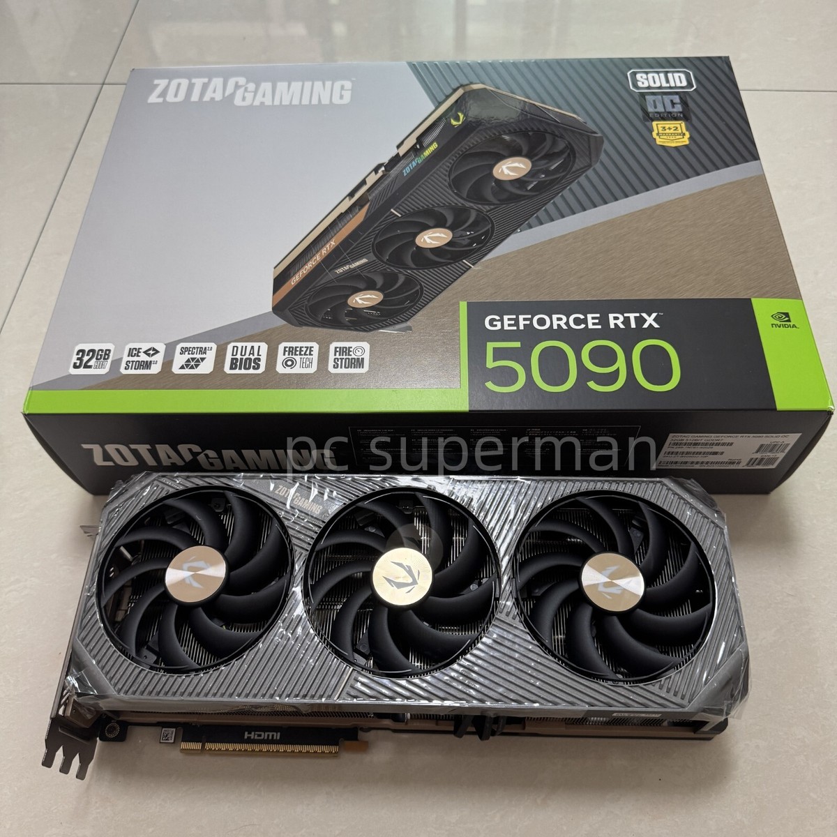 ZOTAC GAMING Geforce RTX 5090 No Core, No VRAM With Box | eBay