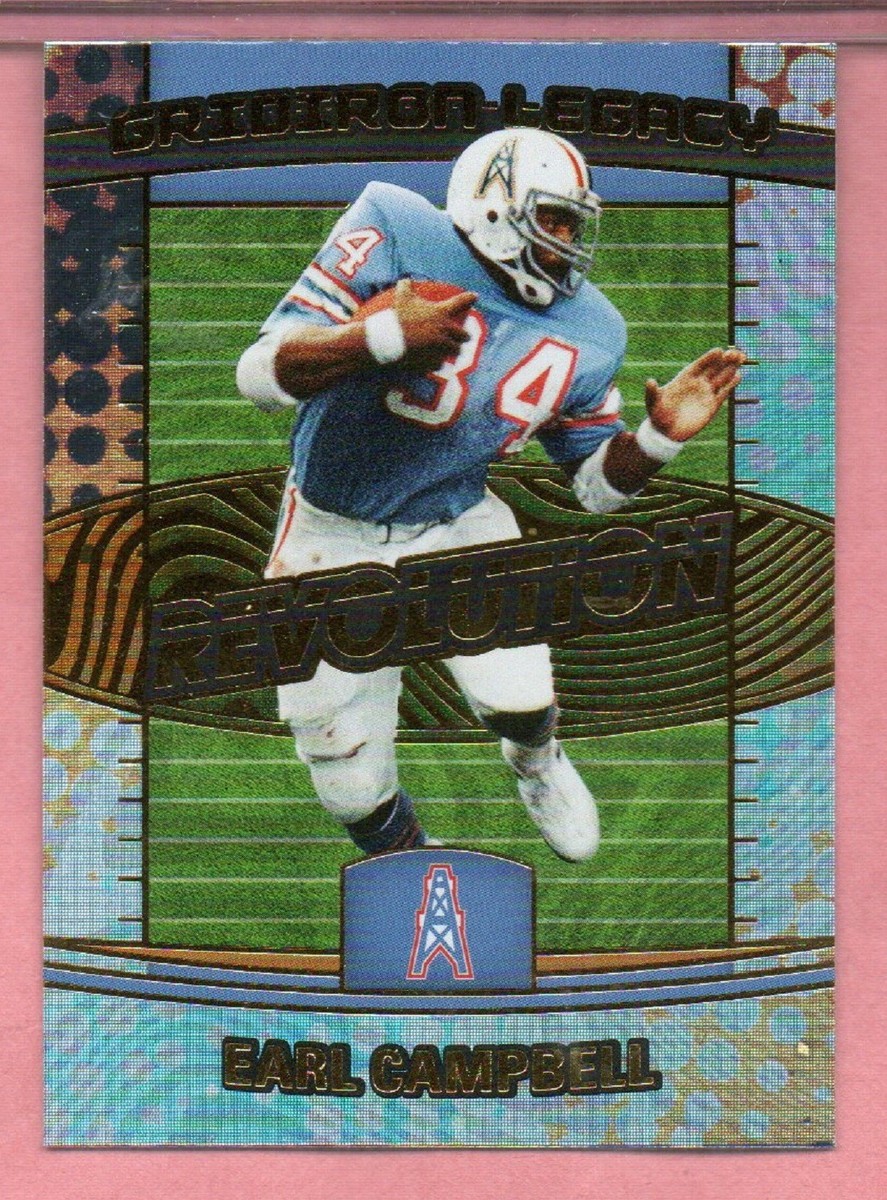 Earl Campbell 2025 Panini Revolution Gridiron Legacy Oilers #2 | eBay