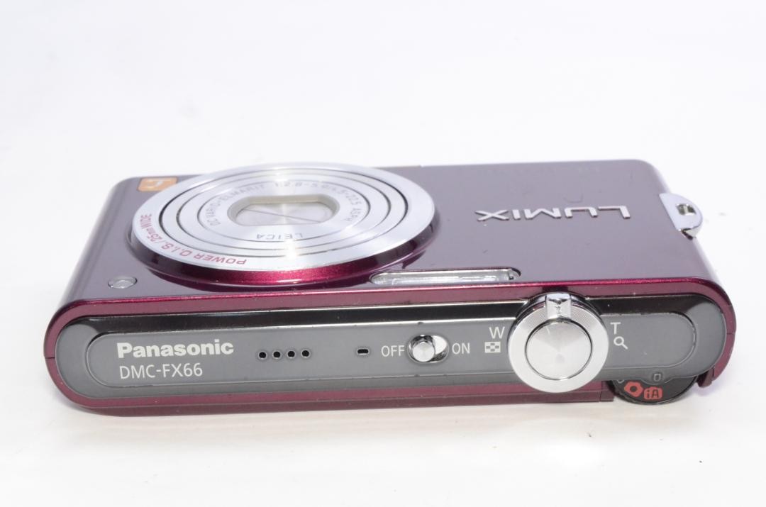 Panasonic LUMIX DMC-FX66 デジタルカメラ バイオレット 概要 デジタル