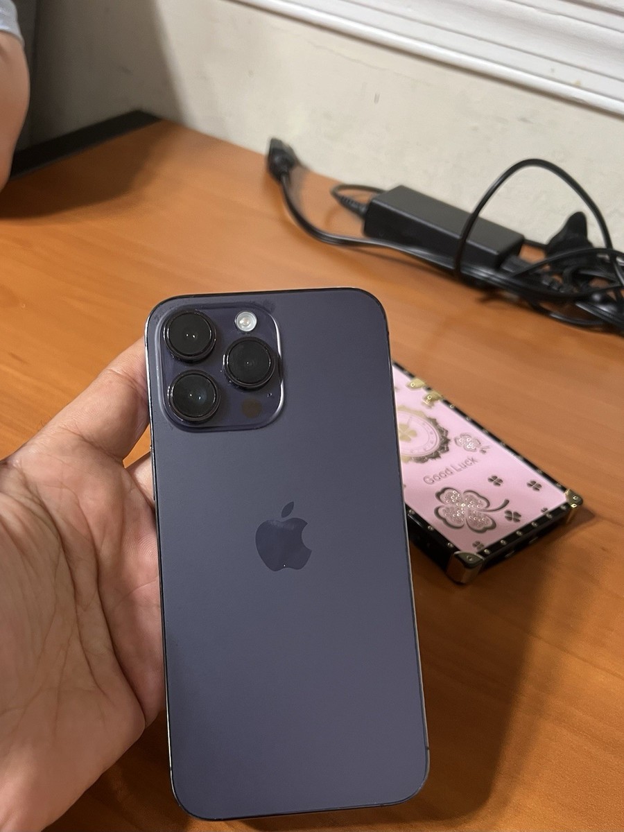 Apple iPhone 14 Pro Max - 256 GB - Deep Purple (Unlocked) for sale