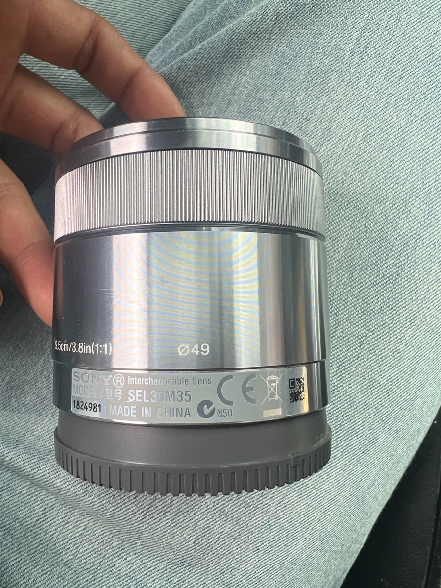 SONY E 30mm f3.5 Macro Lens SEL30M35 Silver 95%new | eBay