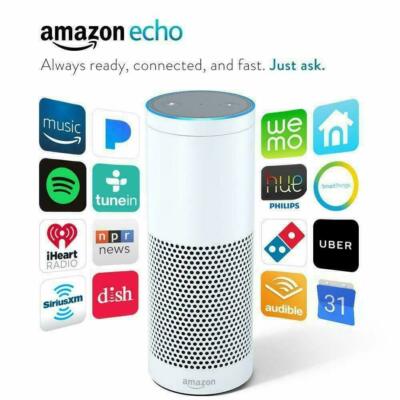 NEW Amazon Echo Smart Speaker with Alexa 1st Generation White