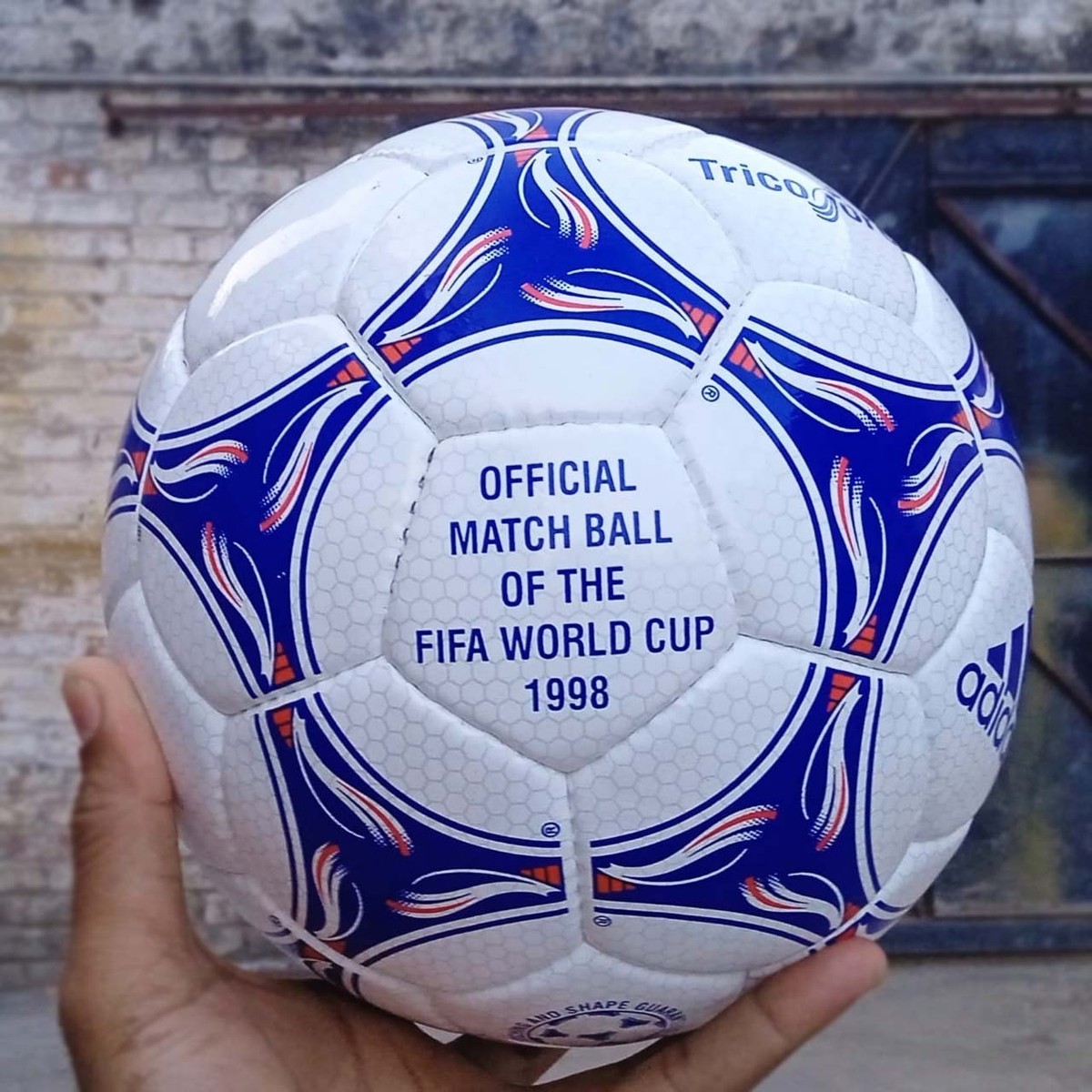 Adidas Tricolore Soccer Fifa World Cup 1998 Official Match