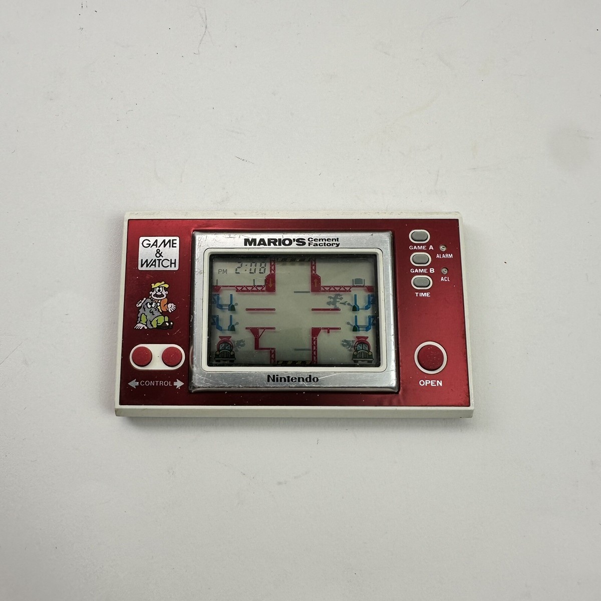 Cement Factory Mario's Nintendo Game & Watch RARE 1983 for sale