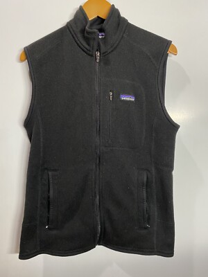 Patagonia Synchilla Fleece Vest Black Mens Size M RN#51884 ( Pit