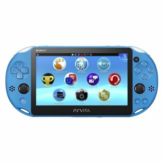 SONY PS Vita PCH-2000 ZA23 Aqua Blue Console Wi-Fi model | eBay