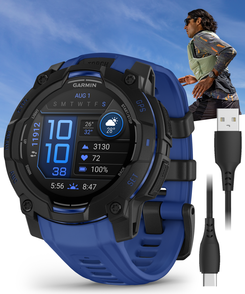 Garmin Instinct 3 Supernova Outdoor GPS Smartwatch 45 mm AMOLED