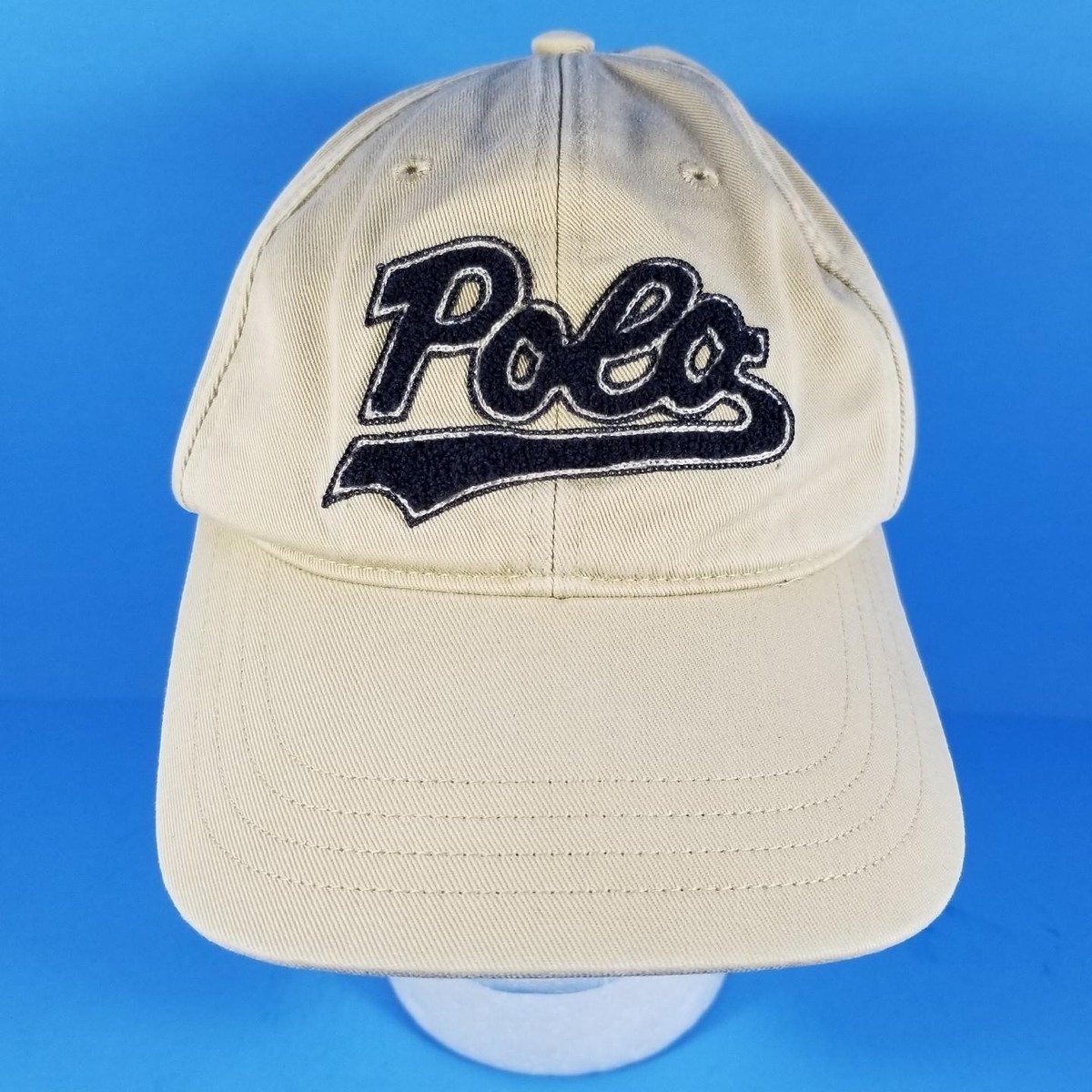 Vintage POLO Sport Ralph Lauren Hat 1990's RARE Spell Out Script