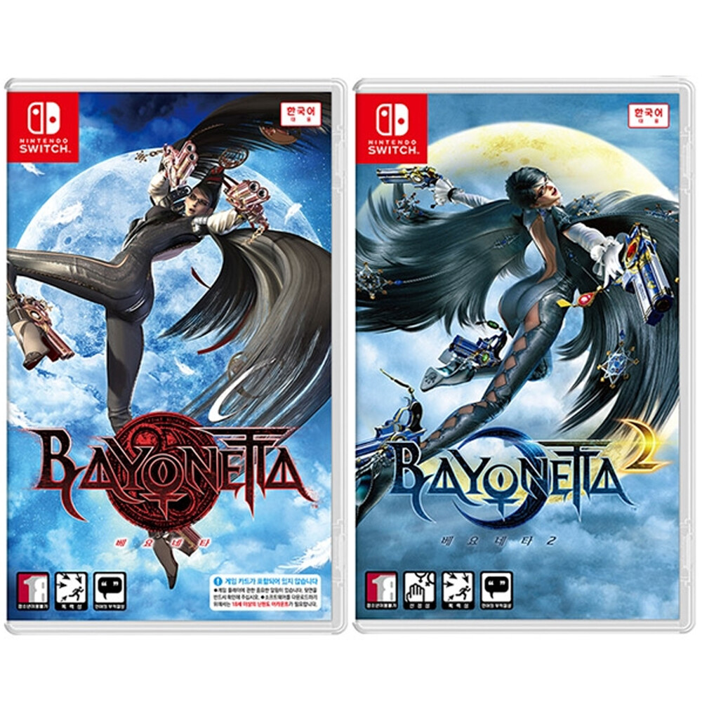 Bayonetta 1 & 2 [Korean English Chinese Japanese German French