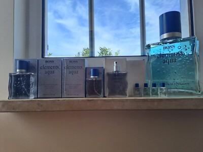 Hugo BOSS - Elements Aqua 100ml - Rare - 4084500346017 | eBay