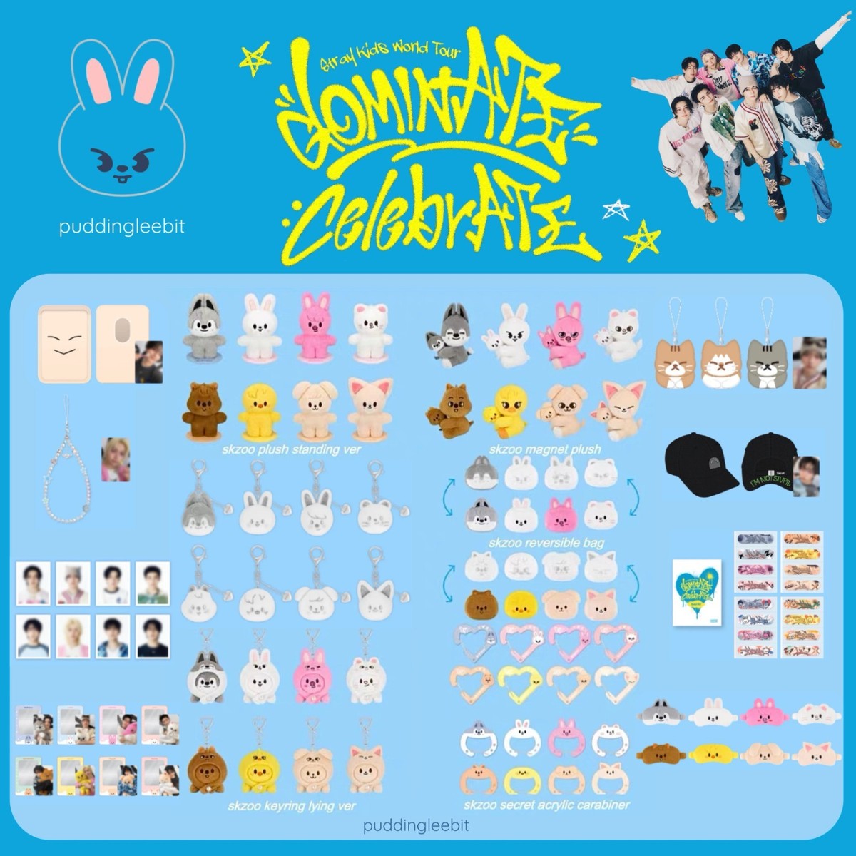 PREORDER] STRAY KIDS MERCH celebrATE POP-UP dominATE ENCORE SKZ