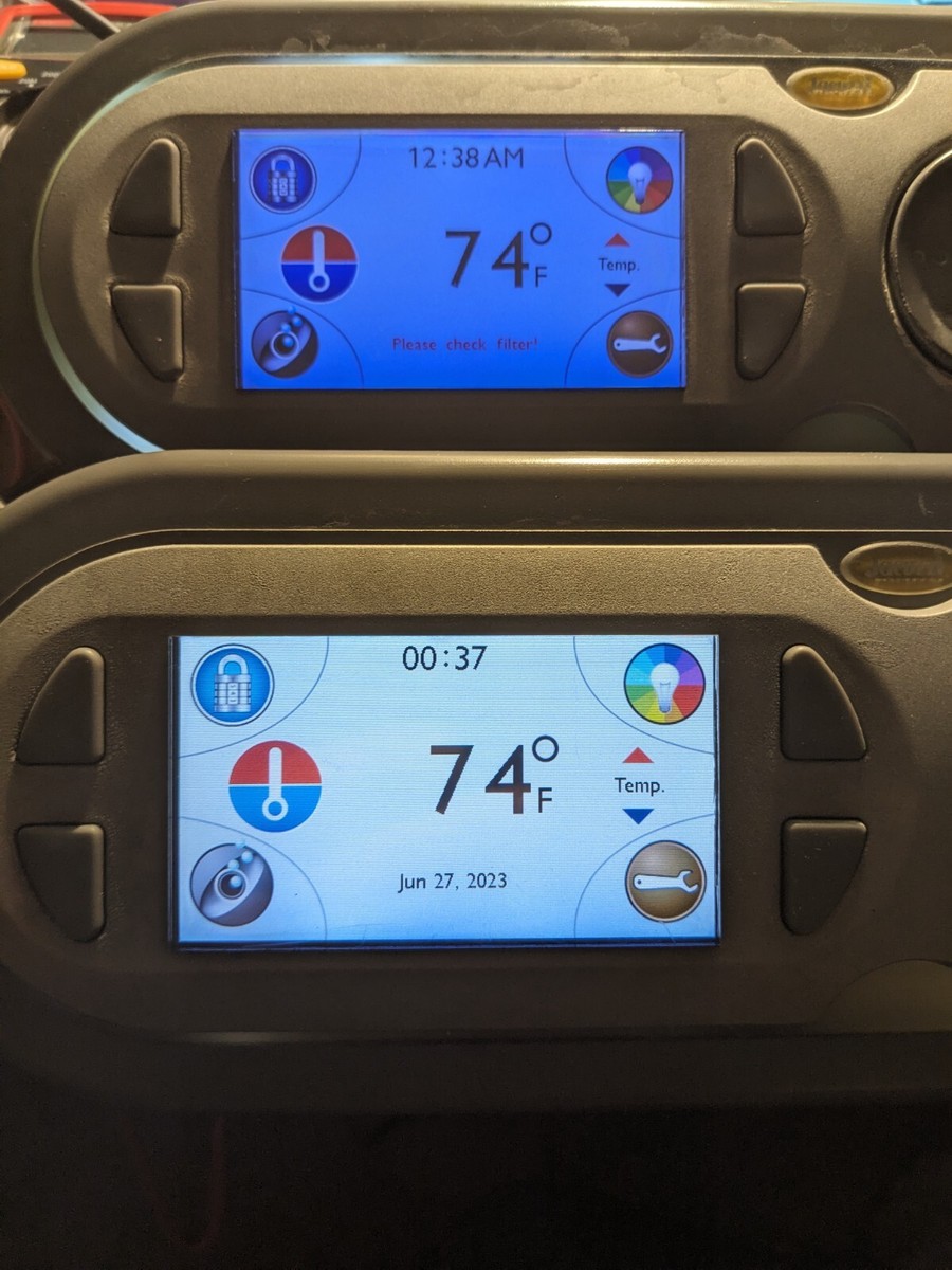 2 J400 Motherboard Package With New Color TFT Screen 6600-857 6600