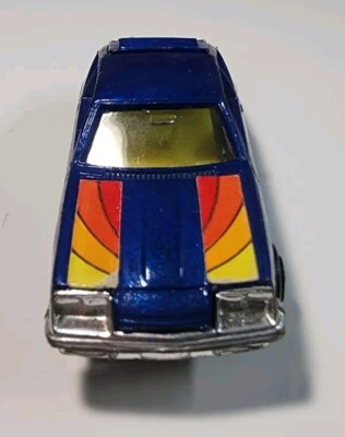 Vintage Zylmex Zee Toys P339 Blue Chevy Monza Hatchback 1/64