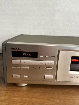 TEAC V-8000S Cassette deck with remote control 100v Good Conditio