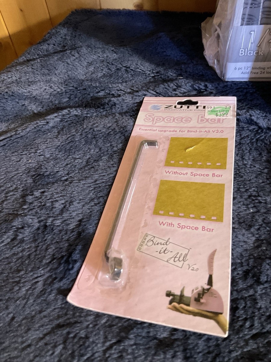 Zutter Bind It All bookbinding machine with 10 binding wire kits