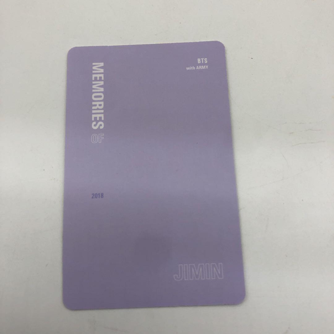 BTS Bangtan Boys JIMIN MEMORIES OF 2018 Blu-ray Limited Official