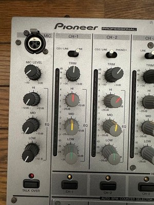 Used Pioneer DJM-600 Mixer 4-channel effects mixer 100VAC from