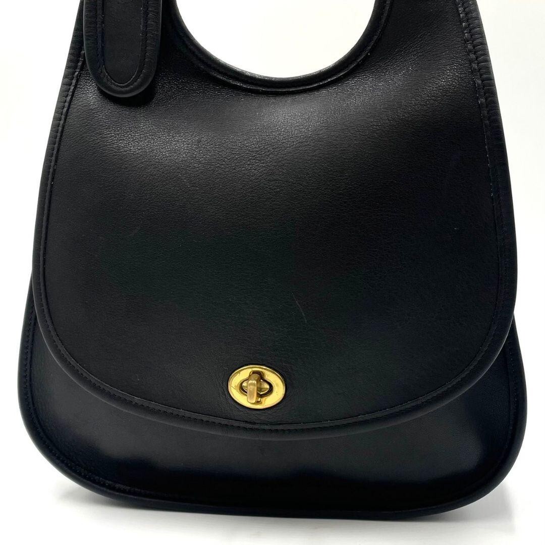 Extremely Rare Made In USA Old Coach 9988 Shoulder Bag Black