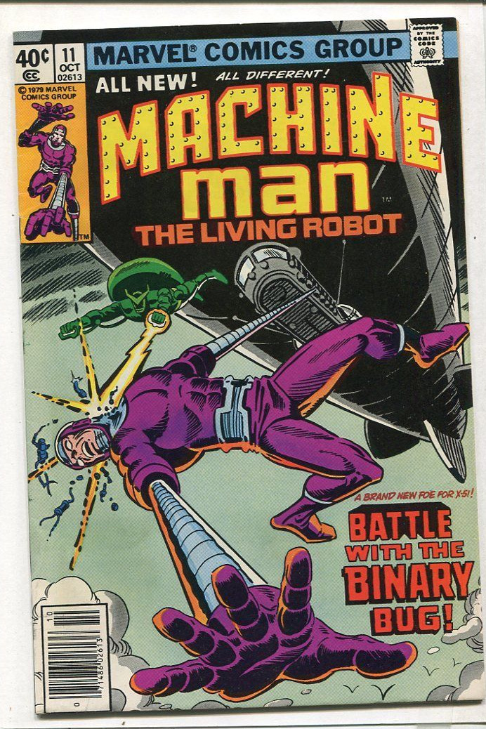 Machine Man The Living Robot #11 VF/NM Marvel Comics CBX 5 | eBay