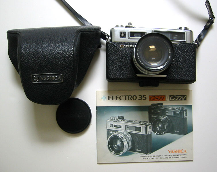 Yashica Electro 35 GSN Spiderman Camera Lens 45mm f/1.7