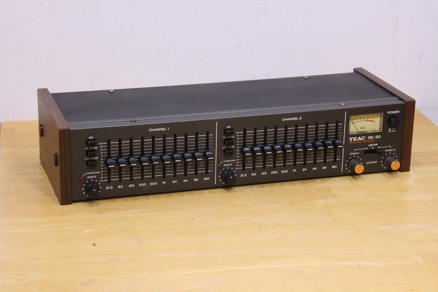 TEAC 2ch Left/Right Independent 10-band Graphic Equalizer GE-20 | eBay