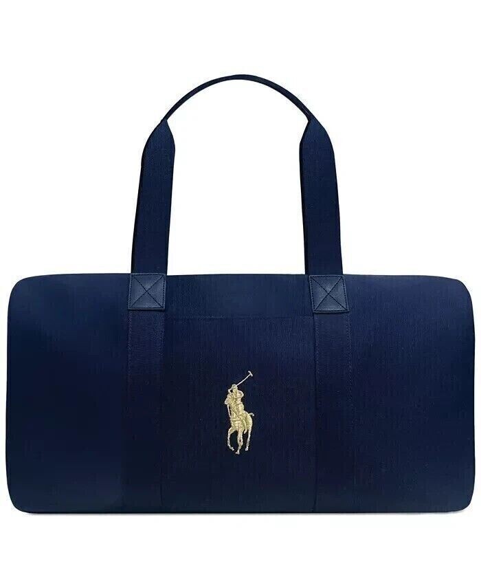 RALPH LAUREN POLO BLUE DUFFLE BAG TRAVEL WEEKEND | eBay