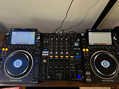 ULTIMATE DJ SETUP- PIONEER CDJ 3000 PAIR + DJM900 NSX2 MIXER + RMX