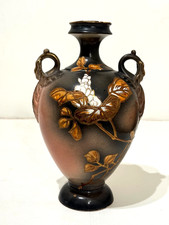 陶瓷多色老式原版古董日本花瓶| eBay