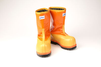 ASICS Cold weather Safety shoes Half boots Orange W-DX-2 FPB001 US