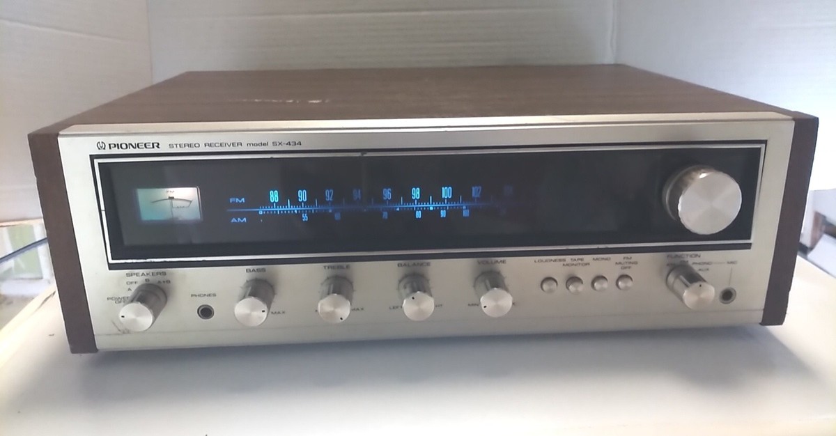 Vintage Pioneer SX-434 Stereo Receiver | eBay