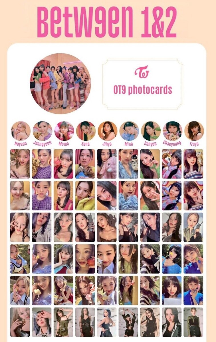 TWICE - Member Sets (Between 1&2 11th Mini Album Official