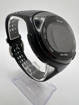 Nike Triax Bowerman Series Sport All Black Digital Watch Y2k