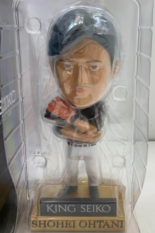 King Seiko Shohei Ohtani Original Bobblehead Campaign Figure MLB