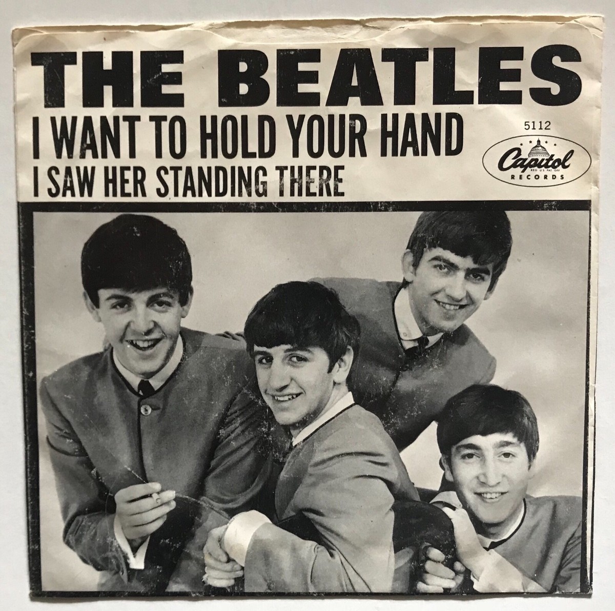 The Beatles 45 - I Saw Her Standing There / I Want To Hold Your