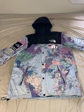 Supreme X The North Face Expedition Coaches Jacket Map 2014 Size