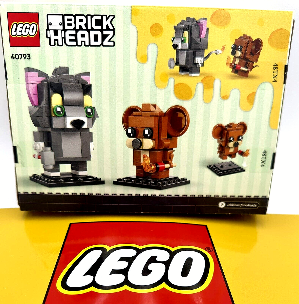 LEGO 40793 Brickheadz Tom and Jerry Figures | eBay