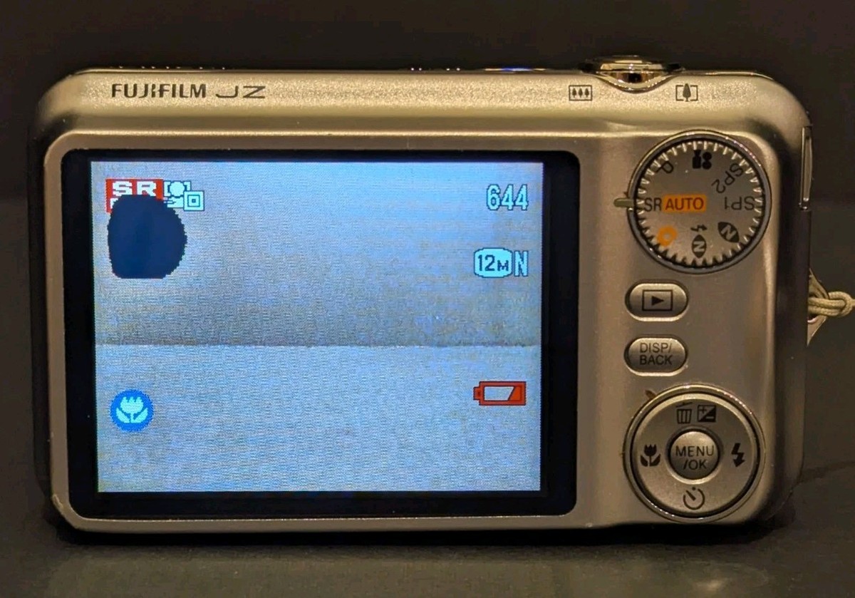 Fujifilm FinePix JZ300 JZ Series 12.1MP Digital Camera Silver