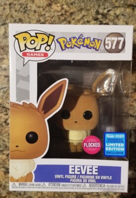 Funko Pop Pokémon Eevee Flocked 577 WonderCon Exclusive | eBay