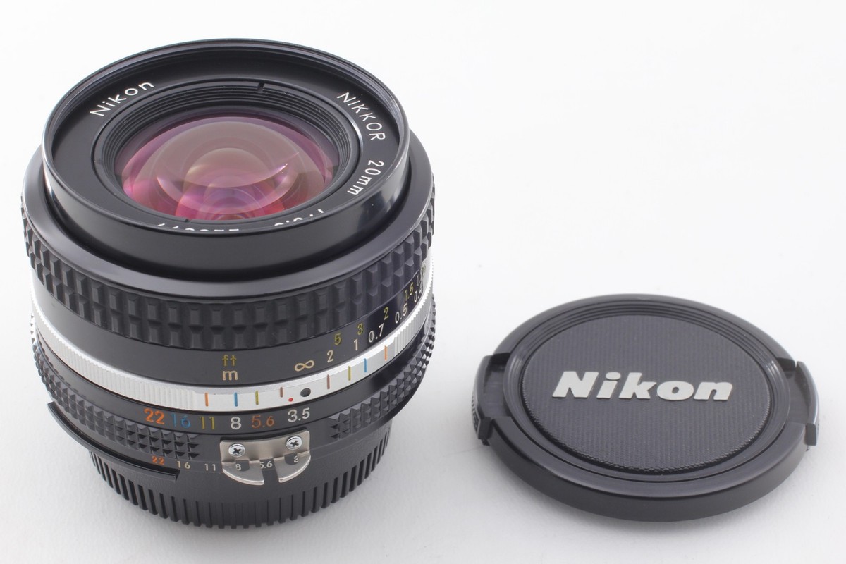 Near MINT +++] Nikon Ai-s Nikkor 20mm f/3.5 MF Lens From JAPAN | eBay