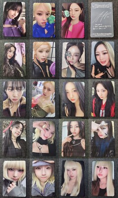 AESPA Official PHOTOCARD SUPERNOVA Amargeddon Barnes Target