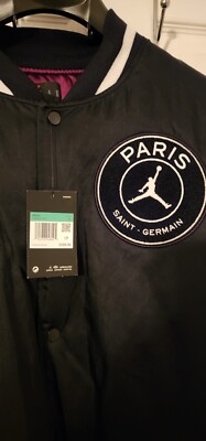 Air Jordan X PSG Paris Saint Germain Varsity Jacket CK9665-010