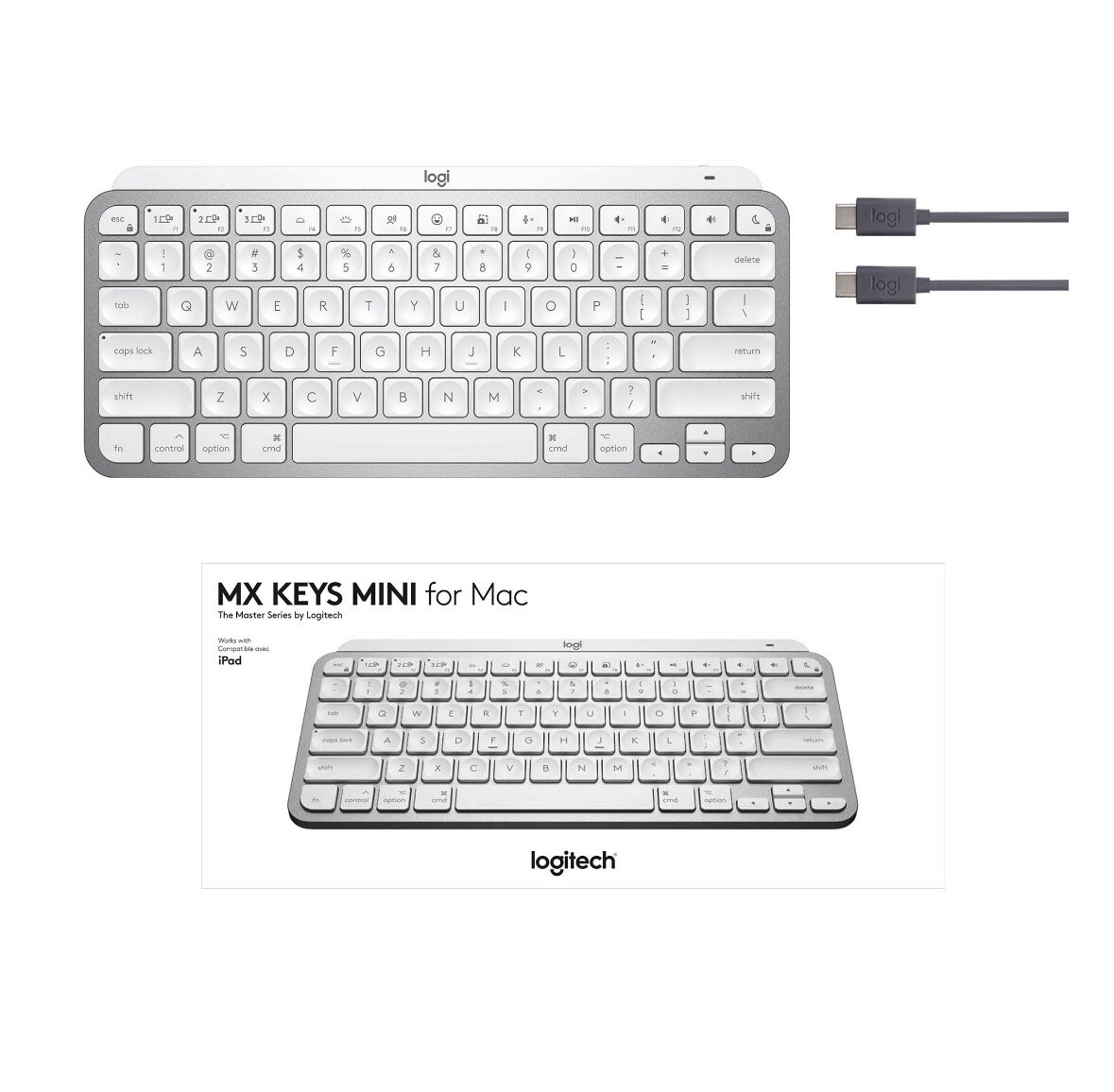 Logitech MX Keys Mini Minimalist for Mac Illuminated Wireless