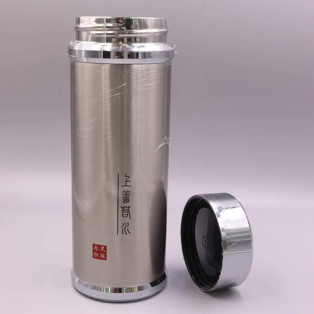 Pure S999 Fine Silver 999 Drinking Cup Healthy Smooth Water Bottle