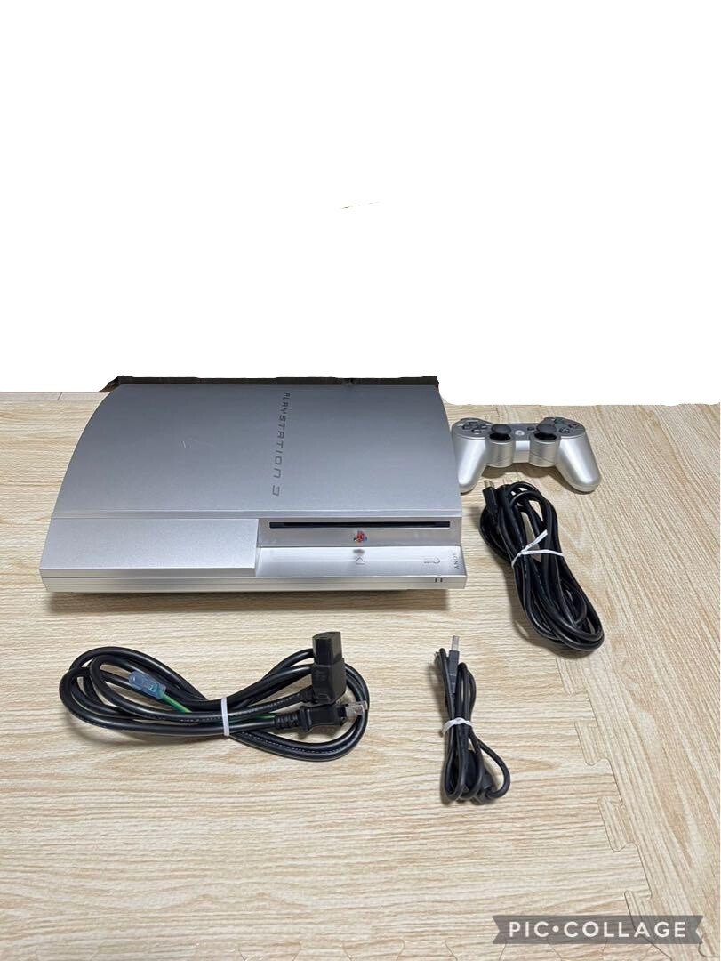 PLAYSTATION 3 (80GB) PS3 Satin silver SONY CECHL00 Video Game