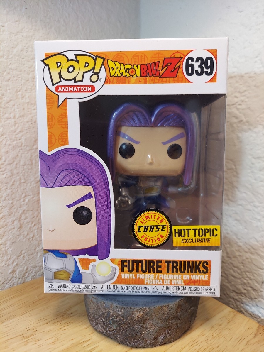 Funko Pop! Future Trunks 639 Metallic Chase Vinyl Figure Dragon