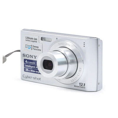 Sony Cyber-Shot DSC-W510 12.1MP CCD Vintage Digital Camera 4x Zoom
