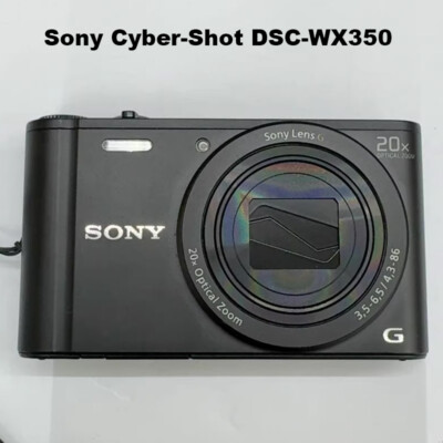 Sony Cyber-shot DSC-WX350 Digital Camera 18.2MP 20x Optical Zoom